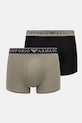 Boxerky Emporio Armani Underwear 2-pack potisk černá EM000252.AF10776
