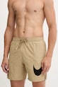 Nike szorty kąpielowe NESSF508 beżowy AW25