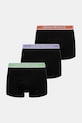 Boxerky Emporio Armani Underwear 3-pack pletenina černá EM000259.AF10779
