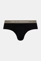 Emporio Armani Underwear slipy bawełniane 3-pack zielony EM000256.AF10800