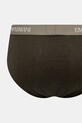 Emporio Armani Underwear slipy bawełniane 3-pack EM000256.AF10800 zielony