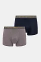 Boxerky Emporio Armani Underwear 2-pack pletenina šedá EM000253.AF10787