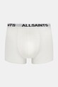 Boxerky AllSaints 3-pack M286XB.449752 bílá SS25