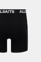 Îmbrăcăminte AllSaints boxeri bărbați din bumbac pachet de 3 M286XB.449752 negru