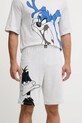United Colors of Benetton pijamale de bumbac gri 30964P02V