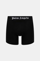 Bokserice Palm Angels Boxer Bipack PMUH003S25FAB0011010 crna SS25