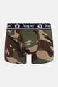 Boxerky AAPE Main vzorovaný zelená AAPUWM5240XXN