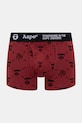 AAPE boxeri Main cu modele burgundia AAPUWM5297XXN