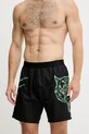 PLEIN SPORT pantaloni scurți de baie negru PS25MBL04