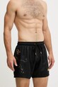 Îmbrăcăminte PLEIN SPORT pantaloni scurți de baie PS25MBM02 negru