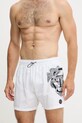 Odzież Philipp Plein szorty kąpielowe PM25MBM01 biały