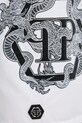 Philipp Plein szorty kąpielowe biały PM25MBM01