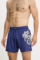 Дрехи Плувни шорти Philipp Plein PM25MBM01 тъмносин