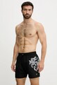 Philipp Plein szorty kąpielowe czarny PM25MBM01