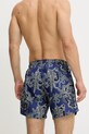 Philipp Plein pantaloni scurți de baie PM25MBM02 bleumarin SS25