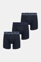 Boxerky Superdry 3-pack pletenina námořnická modř M3110452C
