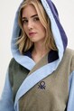Хлопковый халат United Colors of Benetton 6ORD2801L