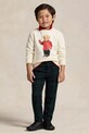 Детски памучен суичър Polo Ralph Lauren бежов 322961412001