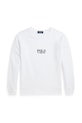 Детская хлопковая кофта Polo Ralph Lauren без капюшона белый 323958154001