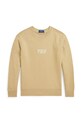 Детская хлопковая кофта Polo Ralph Lauren без капюшона бежевый 323958154002