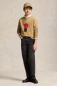 Дитяча бавовняна кофта Polo Ralph Lauren зелений 323961412002