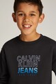 Detská mikina Calvin Klein Jeans IB0IB02376.PPYA čierna