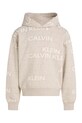 Детская хлопковая кофта Calvin Klein Jeans 0 IB0IB02381.116.PPYA бежевый SS25