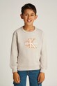 Calvin Klein Jeans bluză copii imprimeu bej IB0IB02411.PPYA
