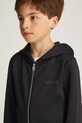 Παιδική μπλούζα Calvin Klein Jeans 0 IB0IB02420.PPYA μαύρο