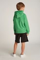 Calvin Klein Jeans hanorac de bumbac pentru copii 0 verde IU0IU00266.128.176.PPYA