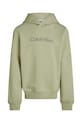 Детская хлопковая кофта Calvin Klein Jeans 0 IU0IU00679.128.176.PPYA зелёный SS25