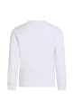 Мальчик Детская хлопковая кофта Calvin Klein Jeans IU0IU00686.PPYA белый