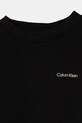 Хлопчик Дитяча бавовняна кофта Calvin Klein Jeans IU0IU00686.PPYA чорний