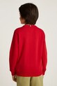 Детски суичър Tommy Hilfiger червен KB0KB09315.98.122.PPYA
