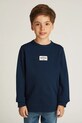 Tommy Hilfiger bluza copii imprimeu bleumarin KB0KB09315.98.122.PPYA