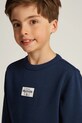 Παιδική μπλούζα Tommy Hilfiger KB0KB09315.128.176.PPYA σκούρο μπλε