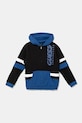Detská bavlnená mikina Guess bavlna modrá L5RQ02.KA6R4.PPYA