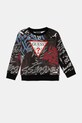 Guess bluza bawełniana dziecięca nadruk multicolor N5RQ03.KA6R4.PPYA
