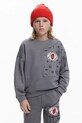 Desigual hanorac de bumbac pentru copii print gri 25SBSK03