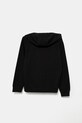 EA7 Emporio Armani hanorac de bumbac pentru copii 7B000064.AF10380 negru SS25