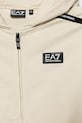 Băieți EA7 Emporio Armani hanorac de bumbac pentru copii 7B000056.AF10380 bej