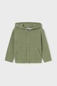 Mayoral bluza bawełniana dziecięca bawełna zielony 1472.3C.Baby.PPYA