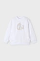 Mayoral bluza dziecięca 3415.5E.Mini.PPYA biały SS25