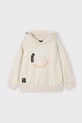 Dětská mikina Mayoral s kapucí béžová 3416.5G.Mini.PPYA