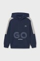 Dječja dukserica Mayoral s kapuljačom plava 6482.7E.Junior.PPYA