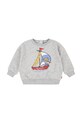 Levi's bluza niemowlęca LEVIS SAILING 3D CREW pozostałe szary 6EM320