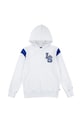 Detská mikina Levi's PREP SPORT HOODIE s kapucňou biela 8EM362