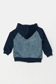 Кофта для немовлят Levi's TROMPE LOEIL DENIM HOODIE 6EM394 темно-синій SS25