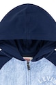 Chłopiec Levi's bluza dziecięca TROMPE LOEIL DENIM HOODIE 8EM394 granatowy