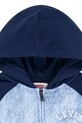 Băieți Levi's bluza copii TROMPE LOEIL DENIM HOODIE 9EM394 bleumarin